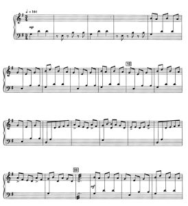 姆比拉之歌 中级 四槌 独奏 马林巴谱 有试听-云音圈