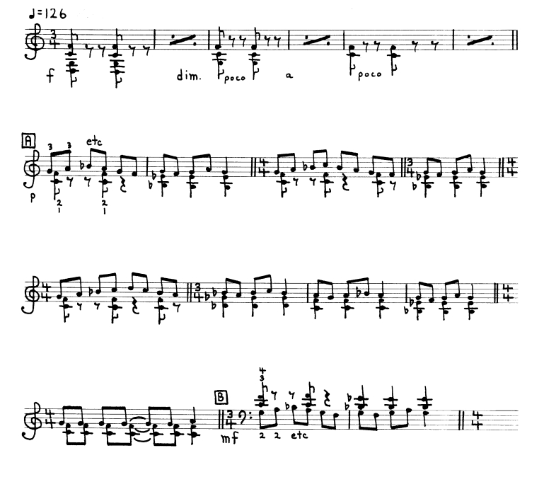 彼得斯 雨后之黄  手写版 四槌 马林巴谱 有试听