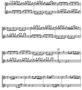 春天来了 长笛二重奏 总分谱 有试听-云音圈