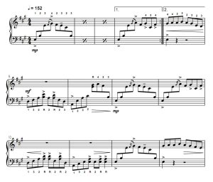 昨天的歌  中级 乌尔夫版 四槌 独奏 马林巴谱  有试听-云音圈