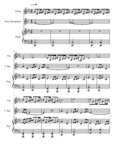 权力的游戏 小提琴萨克斯钢琴 总谱+分谱 有试听-云音圈