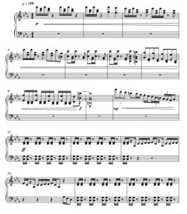 桑比托 沮丧  四槌 独奏 马林巴谱 有试听-云音圈