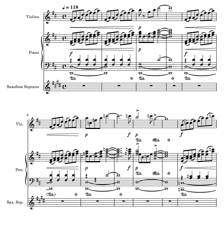 欧洲冠军联赛主题曲 小提琴萨克斯钢琴 总谱+分谱 有试听