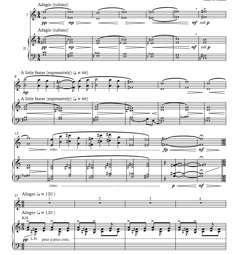 欧米拉 木头音乐 马林巴二重奏 总谱 有试听