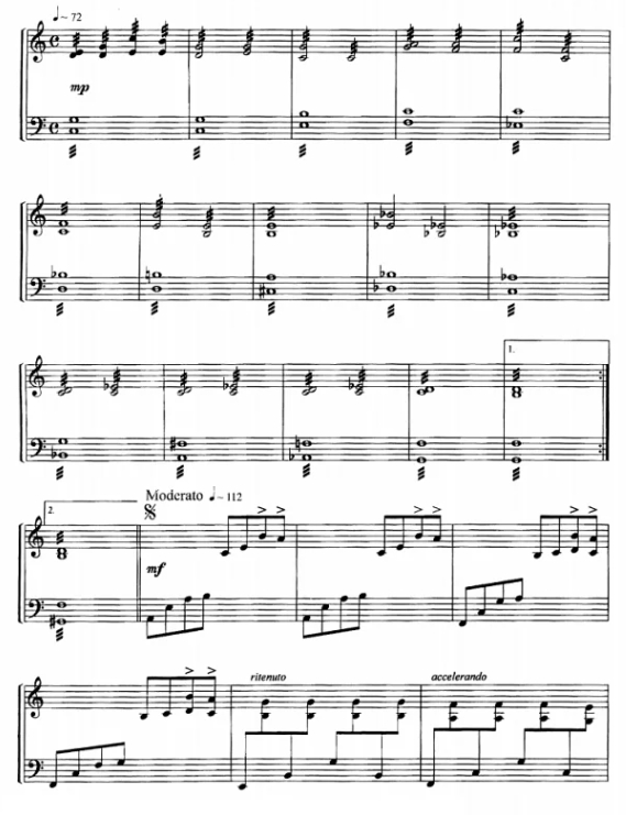 水戏 中级 四槌 独奏 马林巴谱 有试听