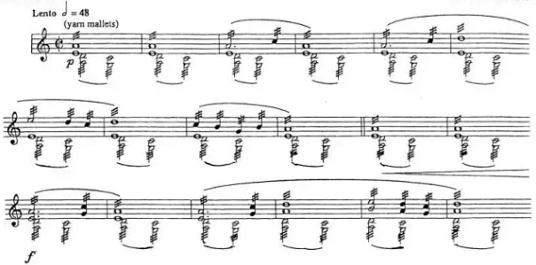 海面折射 彼得斯 四槌 马林巴谱  有试听