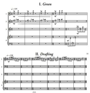 热熔战车 丹尼尔斯版 中级 马林巴四重奏总谱 有试听-云音圈