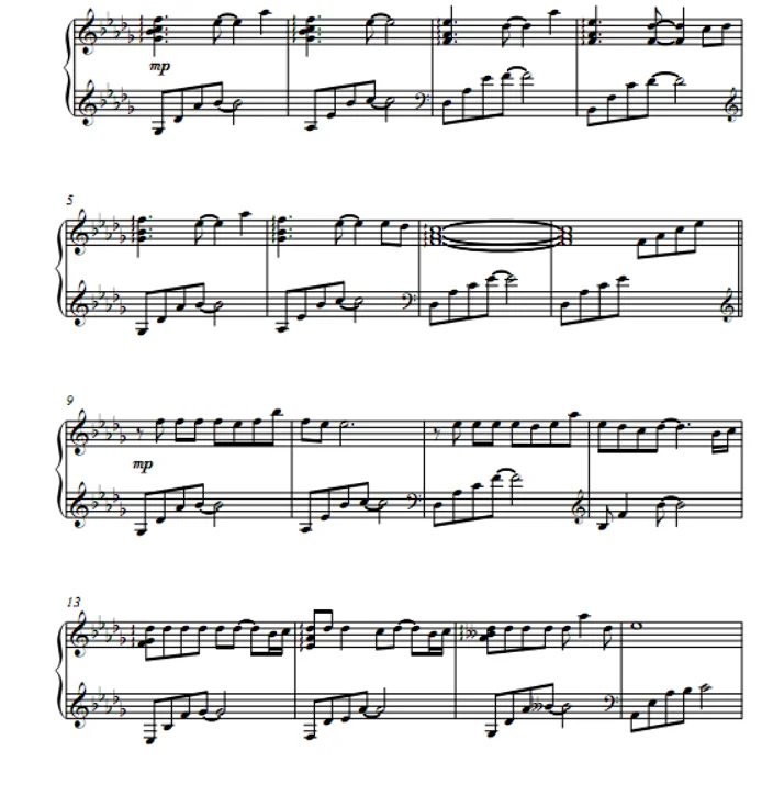 生命之名 钢琴独奏 有试听