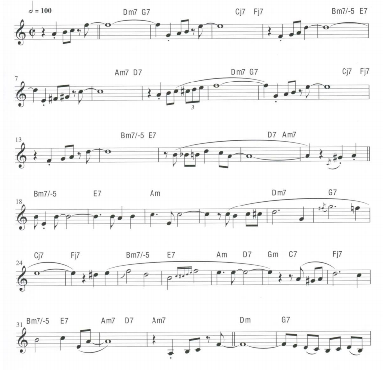 秋叶  单簧管独奏 带伴奏音频 有试听