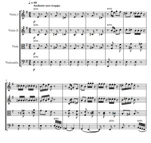 糖果仙子舞曲 弦乐四重奏 总谱+分谱 有试听-云音圈