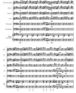 维瓦尔第 E大调协奏曲 《春》 独奏小提琴+弦乐团+钢琴 室内乐重奏 Op.8 No.1 总谱+分谱-云音圈