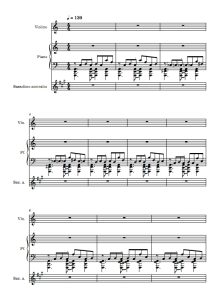 自由探戈 小提琴萨克斯钢琴 总谱+分谱 有试听-云音圈