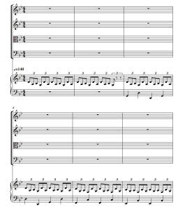 至日  弦乐四重奏+钢琴 总谱+分谱 有试听-云音圈