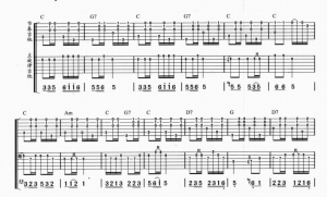 茉莉花 吉他二重奏谱 总谱 有试听-云音圈