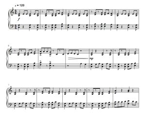 逃离  中级 四槌 独奏 马林巴谱 有试听-云音圈