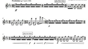 闪电 高级 欣德森版 双槌 独奏 马林巴谱 有试听-云音圈