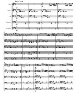 马丁弦乐小夜曲 弦乐五重奏 总谱+分谱 有试听-云音圈