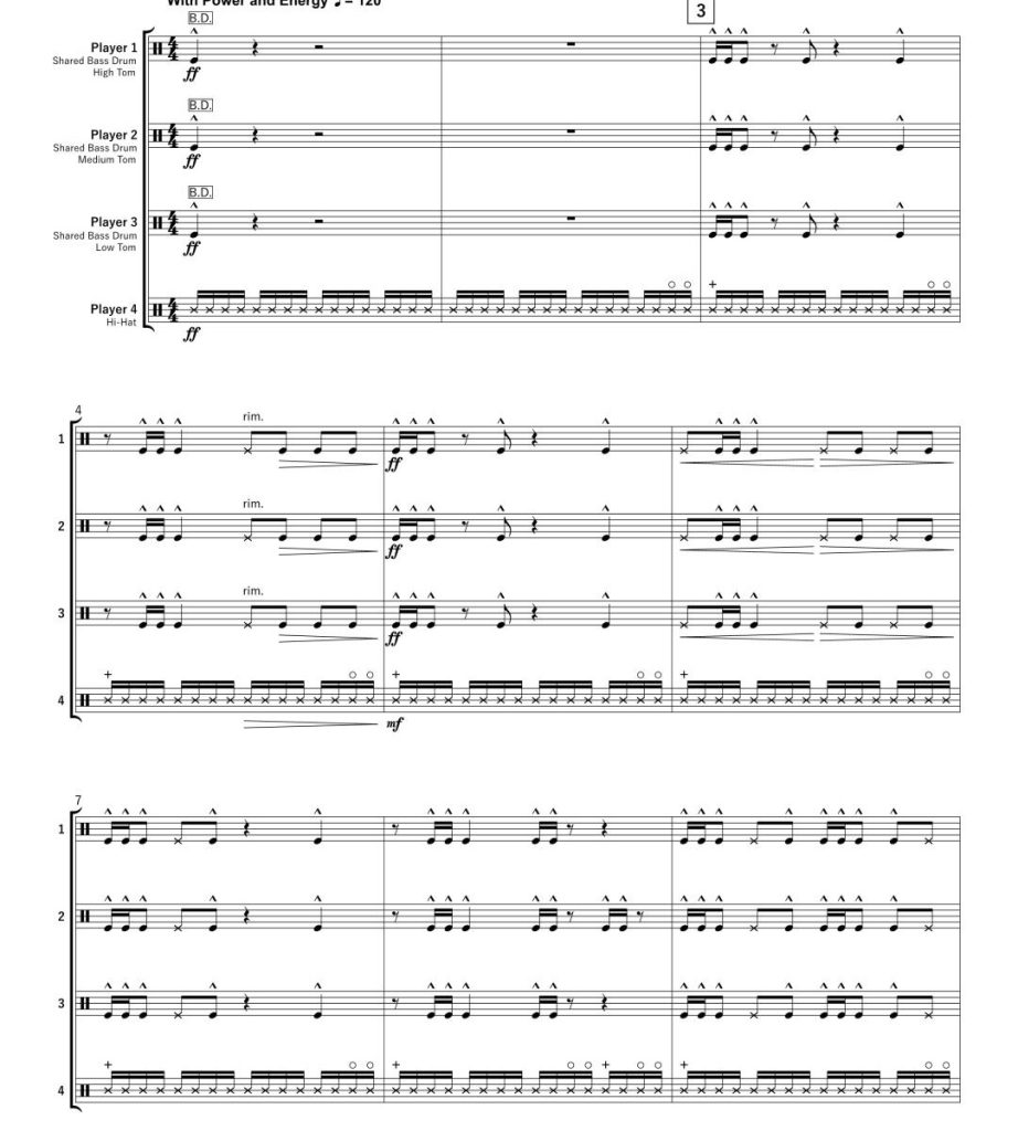 雷神之锤 打击乐四重奏 有试听