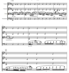 Aranjuez 弦乐四重奏 总谱+分谱 有试听-云音圈