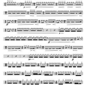 Asventuras 格拉斯梅兹 无伴奏独奏 小军鼓谱 有试听-云音圈