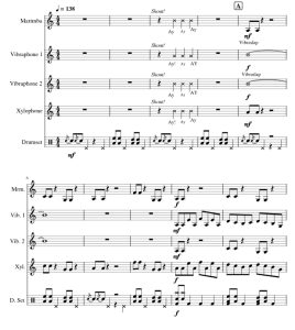 Crazy Seas 打击乐五重奏 总谱+分谱 有试听-云音圈