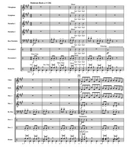 Crazy Train 中级 唐斯版 打击乐重奏总谱+分谱 有试听-云音圈