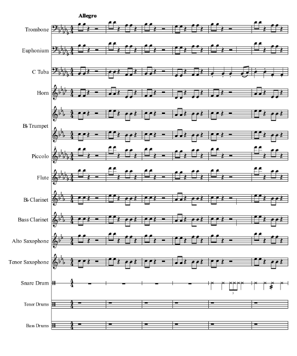 Crazy Train 总谱+分谱 有试听