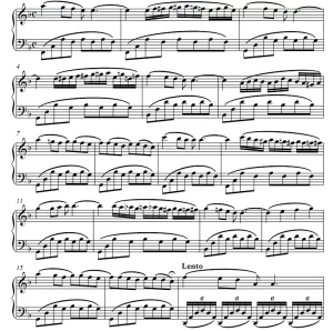 F大调第二夜曲 钢琴独奏谱 纸质版 有试听-云音圈