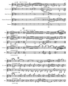 Give Remix 木管五重奏 总谱+分谱 有试听-云音圈