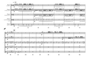 LD Smooth 初-中级 打击乐五重奏总谱 有试听-云音圈