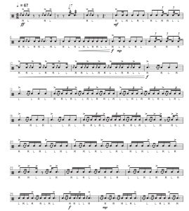 Prattamacues 蒂曼版 中-高级 无伴奏独奏 小军鼓谱 有试听-云音圈