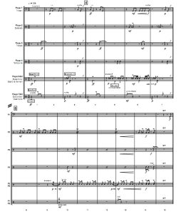 Rechargeable Batterie 初-中级 打击乐八重奏总谱 有试听-云音圈