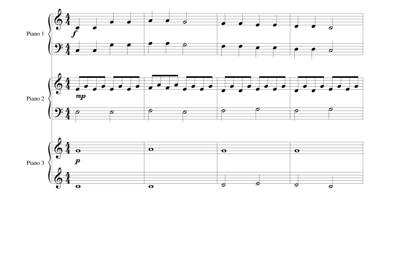 一闪一闪小星星  六手联弹 纸质版 有试听