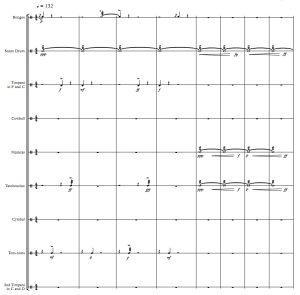 三兄弟 科尔格拉斯版 中级 打击乐九重奏总谱 有试听-云音圈