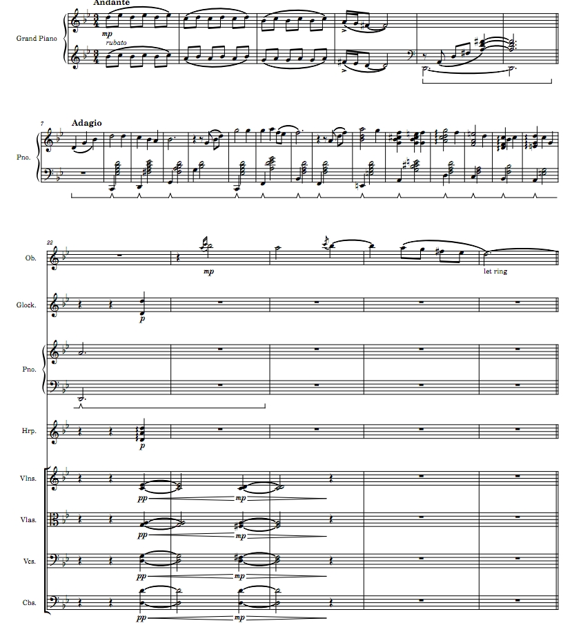 人生的旋转木马 管弦乐 总谱+分谱 有试听