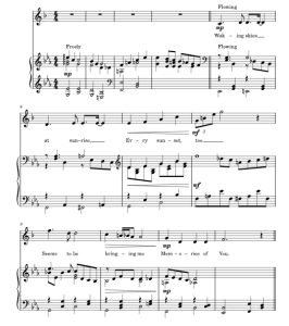 关于你的回忆 单簧管钢琴 总分谱 有试听-云音圈