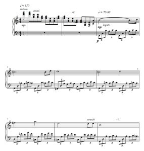 再回首 中-高级 马索版 四槌 独奏 马林巴谱 有试听-云音圈