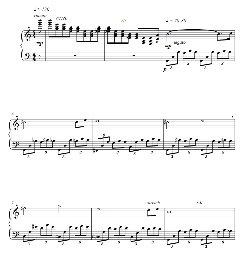 再回首 中-高级 马索版 四槌 独奏 马林巴谱 有试听