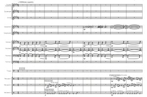 冰川  高级 打击乐十三重奏总谱 有试听-云音圈