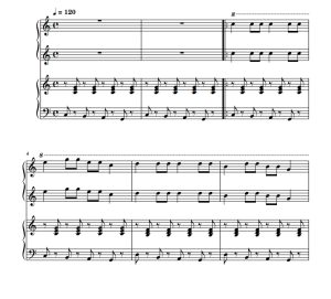 十个印第安小朋友 四手联弹  纸质版 有试听-云音圈