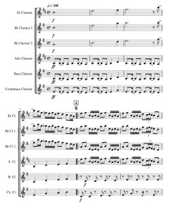 千本樱 单簧管六重奏 总分谱 有试听-云音圈