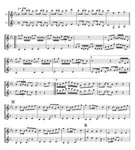 千本樱 长笛单簧管 总分谱 有试听-云音圈