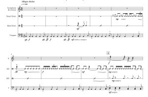 号角 初-中级 打击乐四重奏总谱 有试听-云音圈