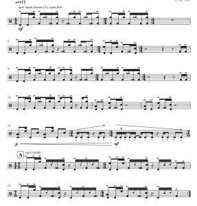 唠叨鬼  独奏 拉丁打击乐谱 有试听-云音圈