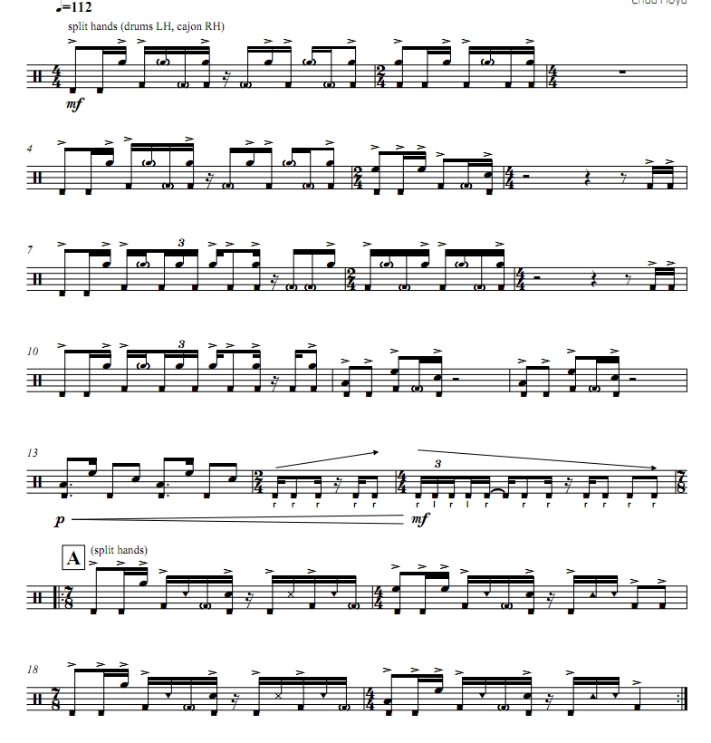 唠叨鬼  独奏 拉丁打击乐谱 有试听