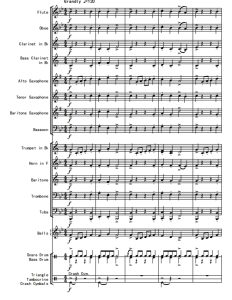 国王出游 0.5级 交响管弦乐总谱+分谱 有试听-云音圈