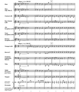 圣诞节的头号颂歌 初级 交响管乐合奏 总谱+分谱 1级 有试听-云音圈