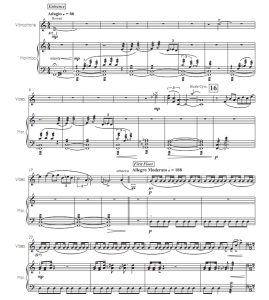 城市博物馆  贾斯蒂斯版 中-高级 马林巴等 打击乐二重奏总谱 有试听-云音圈