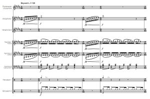 天顶  芬利版 高级 打击乐八重奏总谱 有试听-云音圈