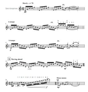 奇异恩典  拉什版 中高级 四槌 独奏 颤音琴谱 有试听-云音圈